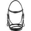 Uzdečka Fancy Stiched Equestro, černá