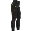 Legíny jezdecké Micro Mesh Equestro, s gripem, dámské, černé (Velikost L)