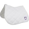 Dečka podsedlová GP Multilogo Equestro, všestranná, white/white/dahlia purple