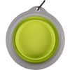 Miska cestovní pro psy Flamingo, 625 ml, green/grey