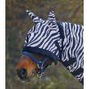 Maska proti hmyzu Waldhausen, s ochranou uší, zebra (Velikost PONY)