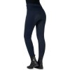 Legíny jezdecké Cosy II HKM, s gripem, zimní, dětské, deep blue