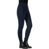 Legíny jezdecké Cosy II HKM, s gripem, zimní, dětské, deep blue