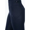 Legíny jezdecké Cosy II HKM, s gripem, zimní, dětské, deep blue