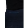 Legíny jezdecké Cosy II HKM, s gripem, zimní, dětské, deep blue