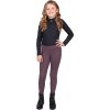 Legíny jezdecké Fayen QHP, s gripem, dětské, vintage violet
