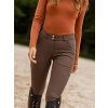 Rajtky Elite Mid Equestrian Stockholm, s gripem na kolenou, dámské, hnědé