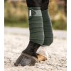 Bandáže fleecové Basic Waldhausen, 4 ks, 3 m, dark olive