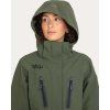 Kabát jezdecký Rainy UHIP, nepromokavý, dámský, willow (Velikost 34)