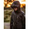 Kabát jezdecký Rainy UHIP, nepromokavý, dámský, dark navy