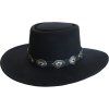 Klobouk mexický Juan Stars & Stripes, černý (Obvod hlavy S)