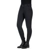 Rajtky jezdecké Ari Mid Rise HKM, s gripem, dámské, černé