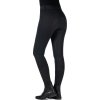 Rajtky jezdecké Ari Mid Rise HKM, s gripem, dámské, černé
