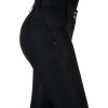 Rajtky jezdecké Ari Mid Rise HKM, s gripem, dámské, černé