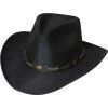 Klobouk mexický Atlanta Stars & Stripes, černý (Obvod hlavy 53 cm)