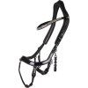 Uzdečka anatomická Shine FaySport PresTeq, černá (Velikost PONY)