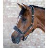 Ohlávka s beránkem Elegant Waldhausen, černá (Velikost PONY)