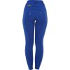 Legíny jezdecké Summer Equestro, s gripem, dámské, sodalite blue