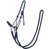 Ohlávka provazová s otěžemi QHP, navy