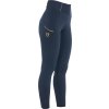 Legíny jezdecké Classic Equestro, s gripem, zimní, dámské, navy blazer