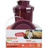 Lahev se 2 miskami pro psy BIVOUAK Zolux 2x350 ml, red