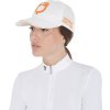 Kšiltovka New Collection Equestro, white/orange