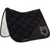Dečka podsedlová Diamond Logo Equestro, drezurní, černá (Velikost FULL)
