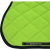 Dečka podsedlová Black Line Equestro, všestranná, lime green