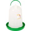 Napáječka pro drůbež Twist Flamingo, 10 l, green/white
