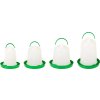 Napáječka pro drůbež Twist Flamingo, 3 l, green/white