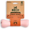 Hračka pro psy Treat Bone Beco, 17,5 cm, pink