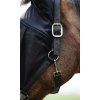 Ohlávka s maskou proti hmyzu Equithème, černá (Velikost PONY)