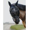Ohlávka s maskou proti hmyzu Equithème, černá (Velikost PONY)