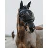 Ohlávka s maskou proti hmyzu Equithème, černá (Velikost PONY)