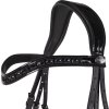 Uzdečka Arleth QHP, se švédským nánosníkem, černá