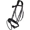 Uzdečka Arleth QHP, se švédským nánosníkem, černá