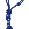 Set provazové ohlávky s vodítkem Pool's, royal blue