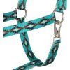 Ohlávka Navajo Design Pool's, turquoise (Velikost COB)