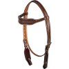 0044874 western bridle with wide browband plh01023
