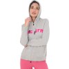 Mikina Sponge Stich Letter Equestro, se zipem, dámská, light grey melange/honeysuckle