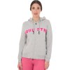 Mikina Sponge Stich Letter Equestro, se zipem, dámská, light grey melange/honeysuckle