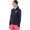 Mikina Sponge Stich Logo Equestro, se zipem, dámská, navy blazer/honeysuckle