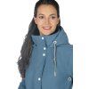 Parka jezdecká Ohio HKM, dámská, smokey blue (Velikost L)