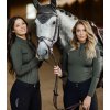 Triko Vision Avenue Green Equestrian Stockholm, dámské, army green