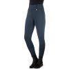Legíny jezdecké Juna HKM, s gripem, dámské, deep blue (Velikost 34)