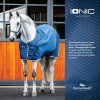 Deka odpocovací Mesh Ionic Horseware, imperial blue/silver & navy (Délka zad 115 cm)