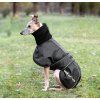 Deka pro psy Whippet Back on Track, černá (Velikost XS)