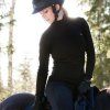Svetr Polo s rolákem Back on Track, dámský, černý (Velikost XS)