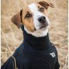 Deka fleecová pro psy Cassie Jumper Back on Track, černá (Velikost 25 cm)