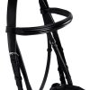 Uzda Dressage Equestro, černá